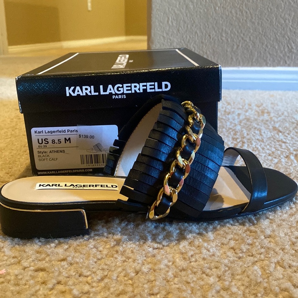 Karl Lagerfield womens sandals